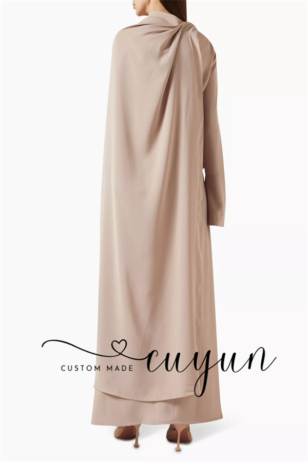 CUYUN カスタムメイド カーキ色 控えめな足首丈のプロム - Women'S Formal Wear Wedding Guest のレビューと価格