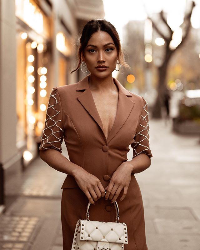 ブラウンの花嫁の母ドレス、女性用ビジネスフォーマルショートド - Women'S Formal Wear Wedding Guest のレビューと価格